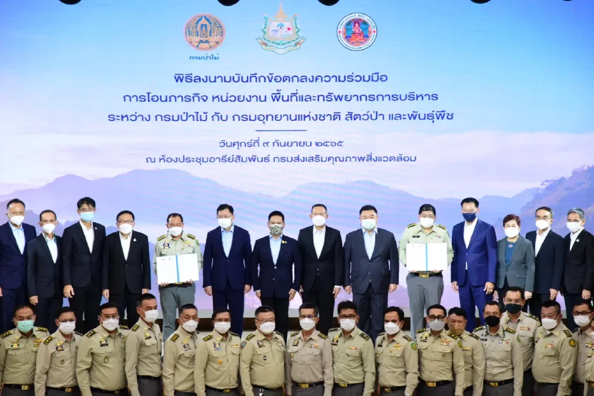 “รมว.วราวุธ” มอบนโยบายการบูรณาการงาน ปม. และ อส. พุ่งเป้าสร้างความยั่งยืนด้านป่าไม้เพื่อประชาชน