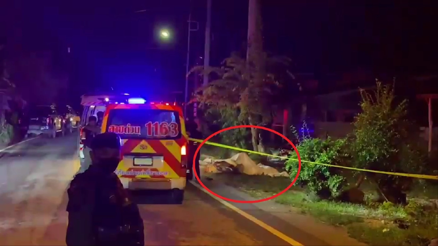 สองสามีภรรยา ถูกคนร้ายประกบยิงด้วย M-16 เสียชีวิตคาที่