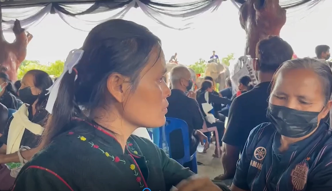 นางนุชจิรา ศาลางาม อายุ 38 ปี แม่น้องฟิล์ม 