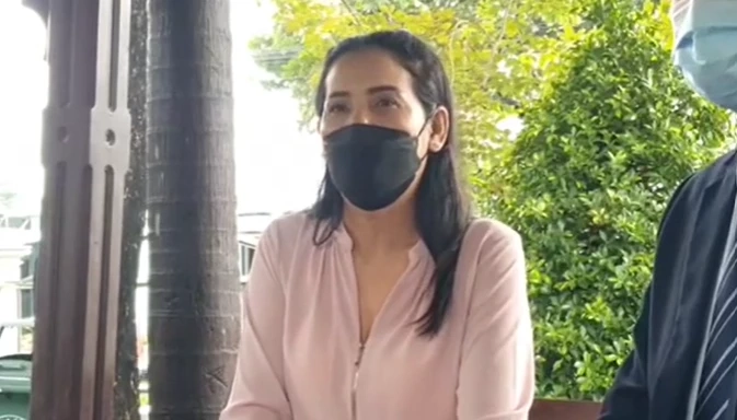 นางอำนวย เพ็งเพชร ผู้เป็นน้าของน้องพีพี และน้องเจ้าขา