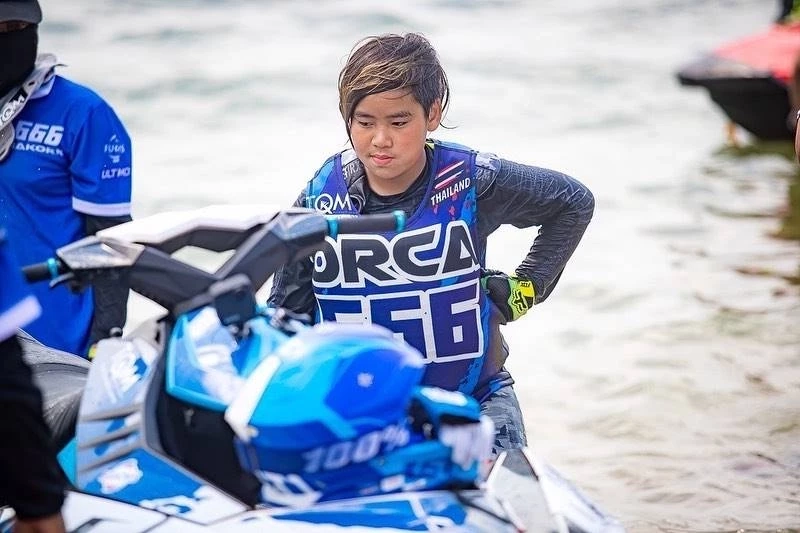 น้องออก้า ลูกพ่อเปิ้ล ฟิตจัด!เตรียมลุยศึกเจ็ตสกี World Finals 2022 ที่สหรัฐฯ