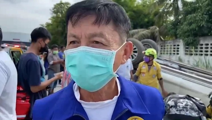 นายปิยะ กุลวานิช ผู้ใหญ่บ้านหมู่ 4 ต.หนองตำลึง 