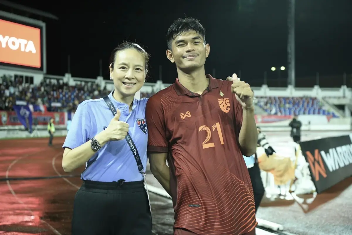 "มาดามแป้ง" ภูมิใจไทยไทยจบที่ 3 คิงส์คัพ ขอบคุณทุกสโมสร-แฟนบอล ช่วยสนับสนุน