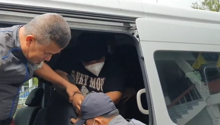 นายรุ่งโรจน์ เทียนย้อย วัย 40 ปี ผู้ต้องหา หรือ "เสี่ยอั๋น" 