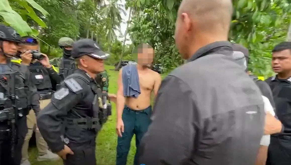 นายรออีซะ แวอาแซ ผู้ต้องหาตามหมายจับ ป.วิ อาญา