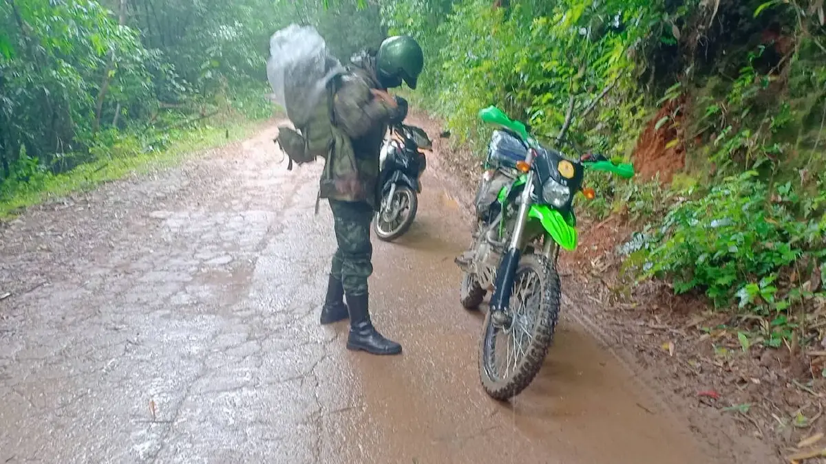 พักเมื่อฝนตก แต่ไม่ใช่อุปสรรค