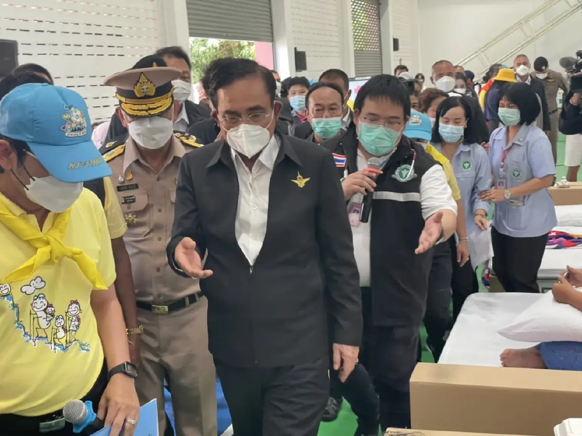 พลเอกประยุทธ์ จันทร์โอชา ลงพื้นที่จ.ระยอง