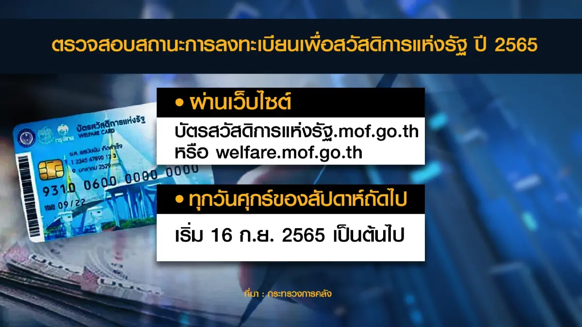 ประชาชนทยอยลงทะเบียนบัตรคนจนต่อเนื่อง