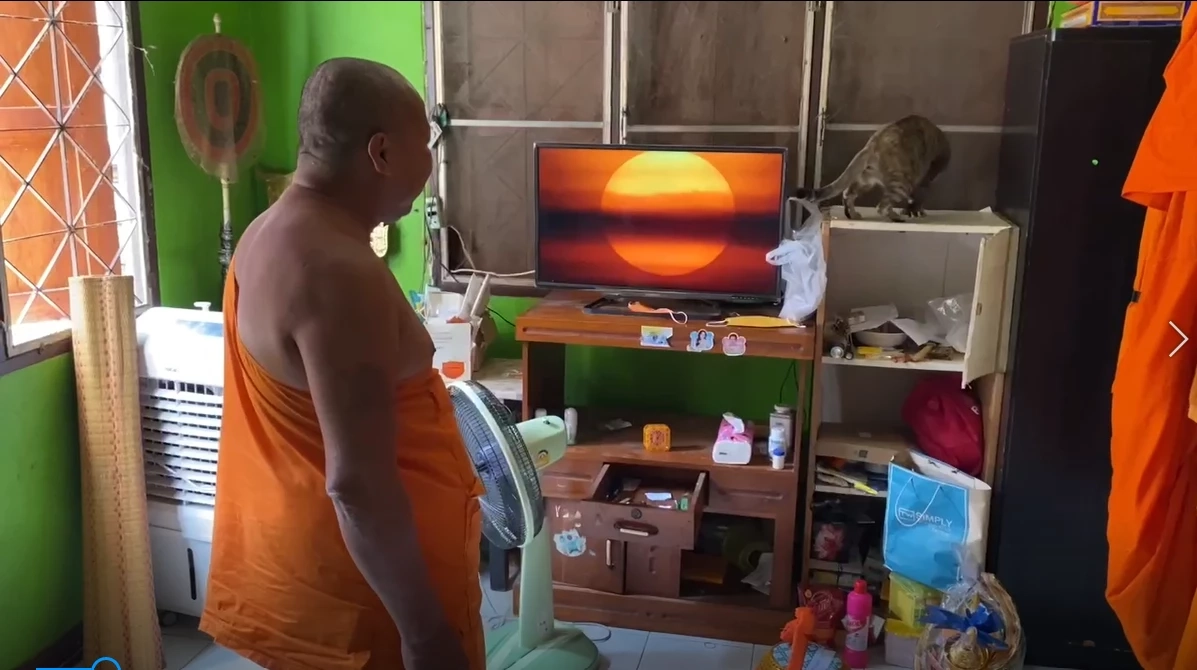 สภาพภายในกุฏิพระคำนึง