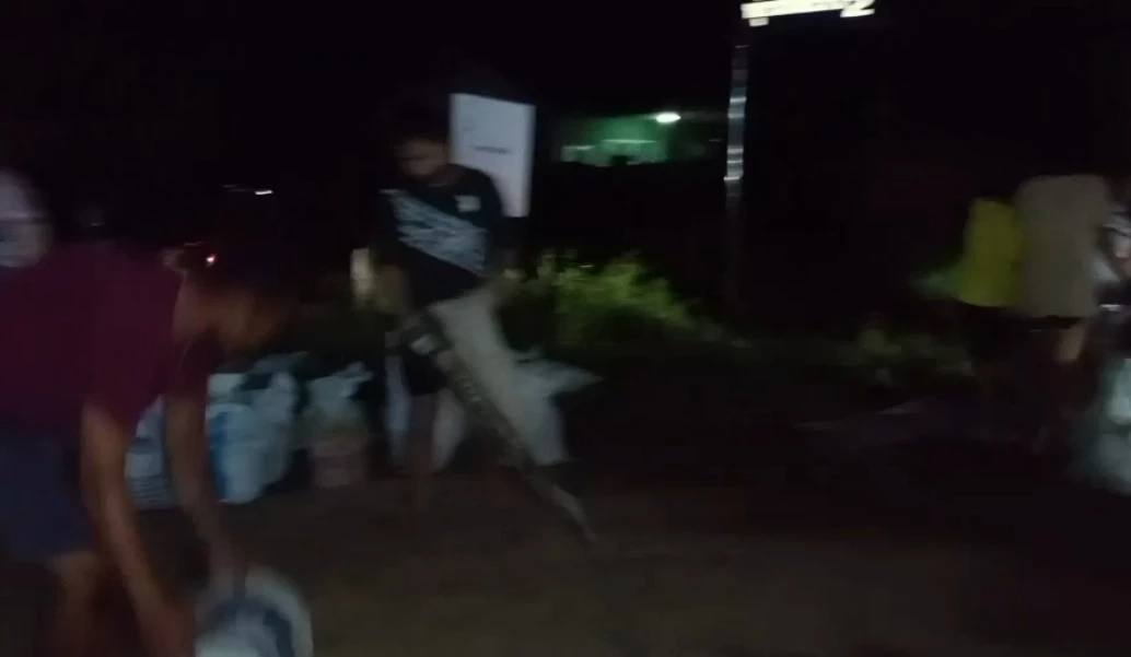 หมู่บ้านเทพประทาน ต.พรหมณี จ.นครนายก ได้รับผลกระทบจากน้ำล้นสปิลเวย์ ของโรงเรียนนายร้อย จปร.