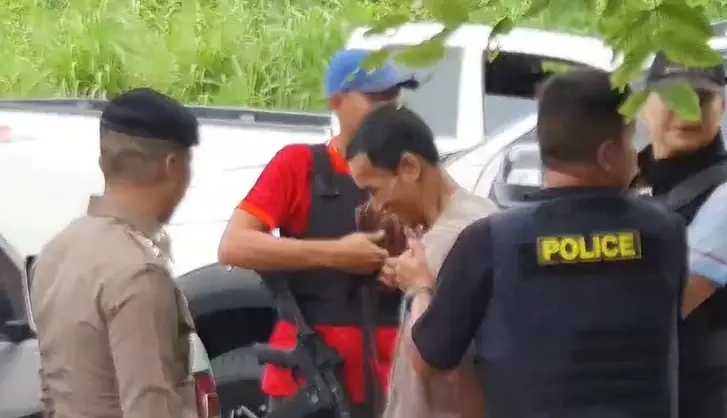 นายปรีชา หรือ บ่าว หวังสง่า อายุ 40 ปี ผู้ก่อเหตุ