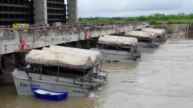 กองทัพเรือเตรียมรับสถานการณ์น้ำท่วม
