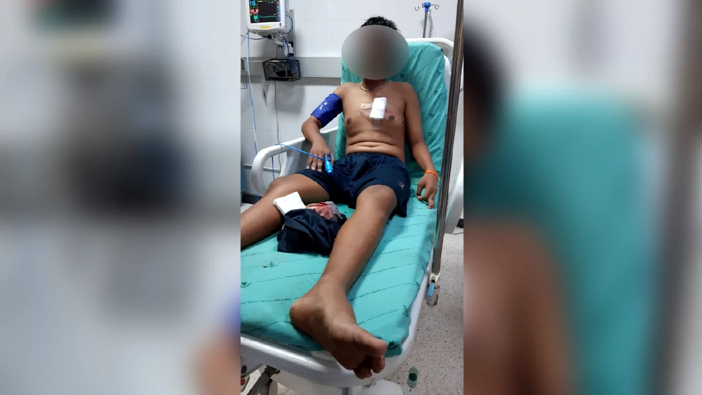 ด.ช.อัครชัย หรือ ภูมิ อายุ 14 ปี ผุ้รอดชีวิต