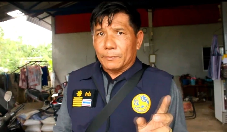 นายพิทักษ์ ทับอาสา กำนัน ต.หนองแสง 