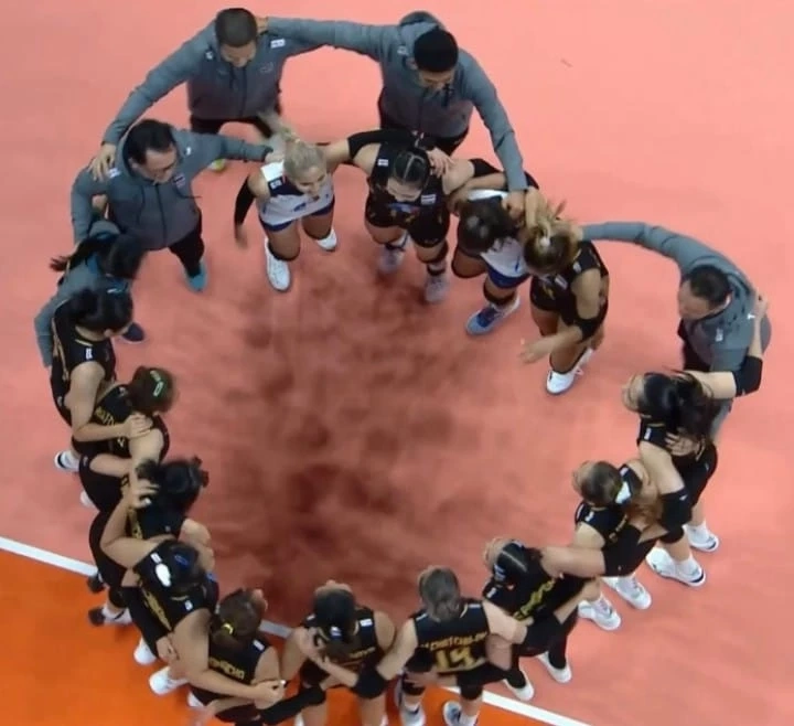 ทีมตบสาวไทย ดีใจสุดขีดหลังคว่ำตุรกี สำเร็จ 