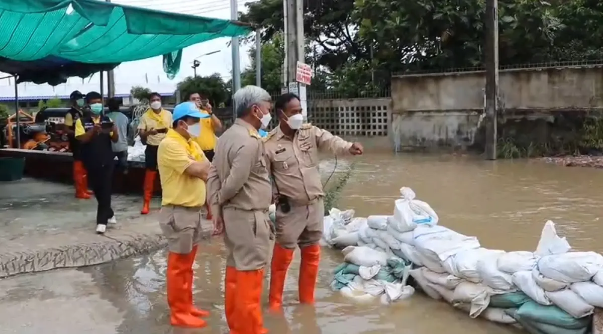 เตือนด่วน! ชาวระยอง "ต.ทับมา" คืนนี้คาดน้ำล้นคลองท่วมแน่