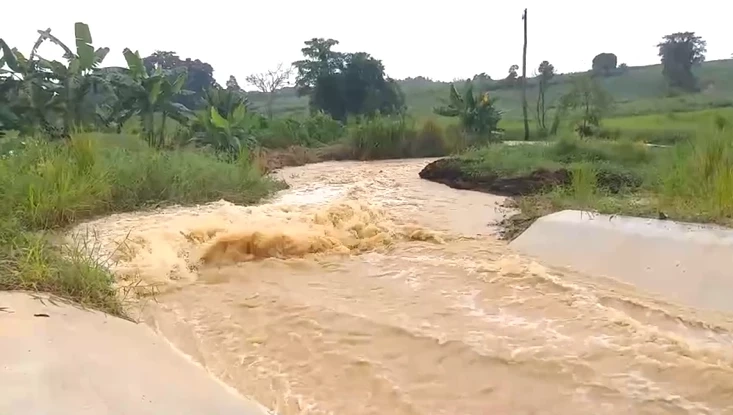 วังน้ำเขียวอ่วม น้ำป่าไหลทะลัก  ผู้ว่าฯ โคราช เตือน 10 อำเภอ ระวัง