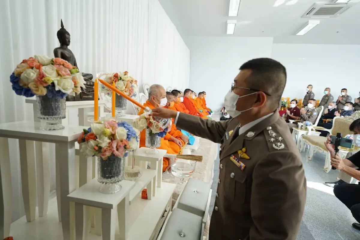 งานบุญครบ 5 ปี “ตำรวจท่องเที่ยว” เพิ่มกำลังใจเสริมมงคล