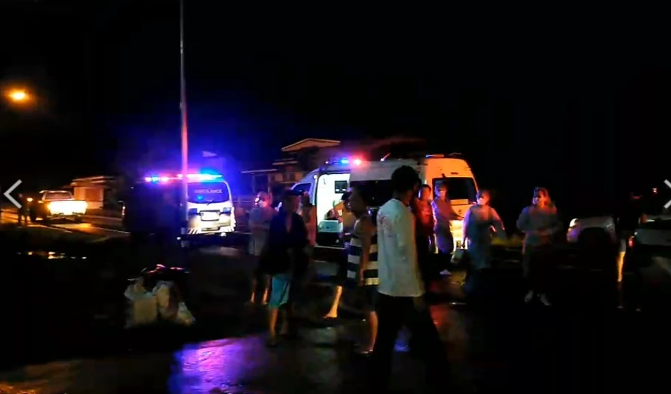 อดีตผัวเมาทะเลาะอดีตเมีย เจ้าของร้านหมูกระทะ ก่อนรัวยิงเสียชีวิตคาร้าน