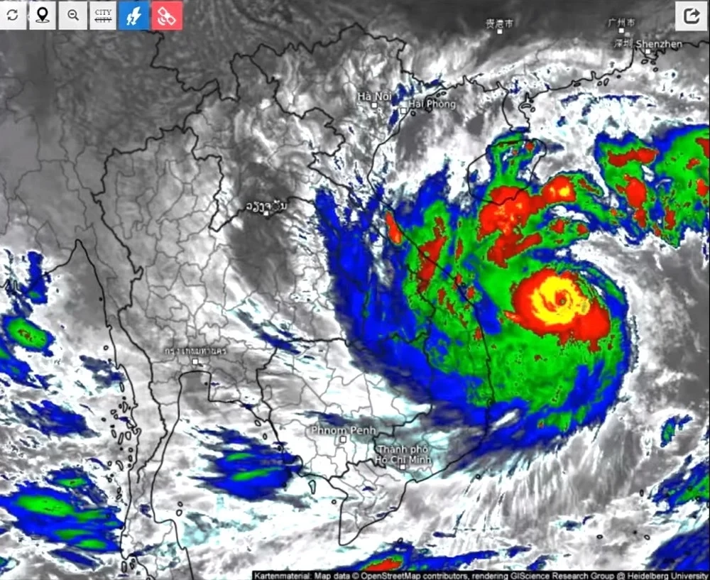 กรมอุตุ ประกาศ ฉ.21 "พายุโนรู” ระวังอันตรายจากฝนตกหนัก-หนักมากและฝนที่ตกสะสม