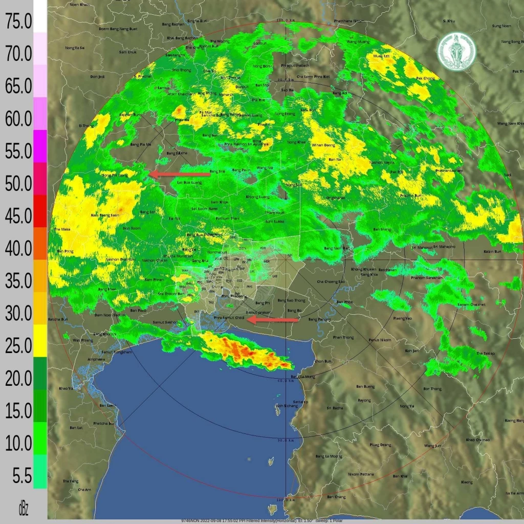 มาตามนัด ฝนถล่มกรุงฯ ยามเย็น ทำรถติดหนัก การจราจรแทบเป็นอัมพาตทั้งเมือง