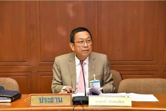 นายธานี อ่อนละเอียด สมาชิกวุฒสภา หรือ ส.ว. ที่มีข่าวความสัมพันธ์กับเจ๊นุช
