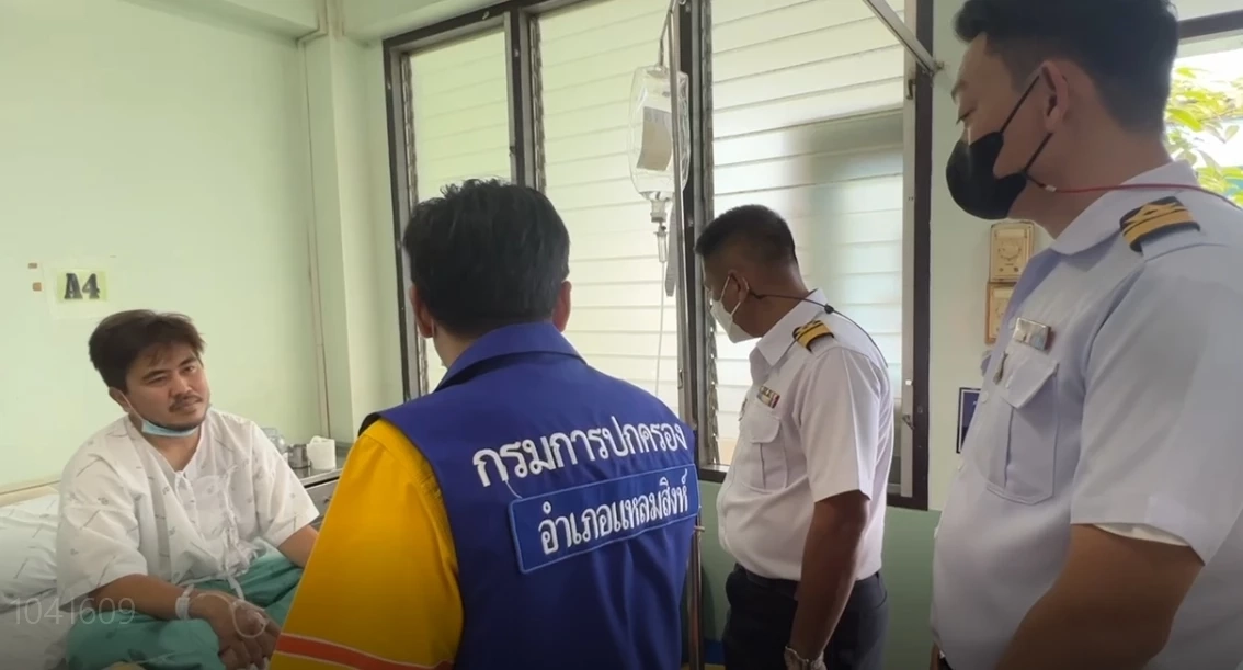 "เจ้าท่า -นอภ.แหลมสิงห์"  รุดตรวจสอบปม "เรือปูแป้น" ถูกซัดจมทะเล นทท.ดับ