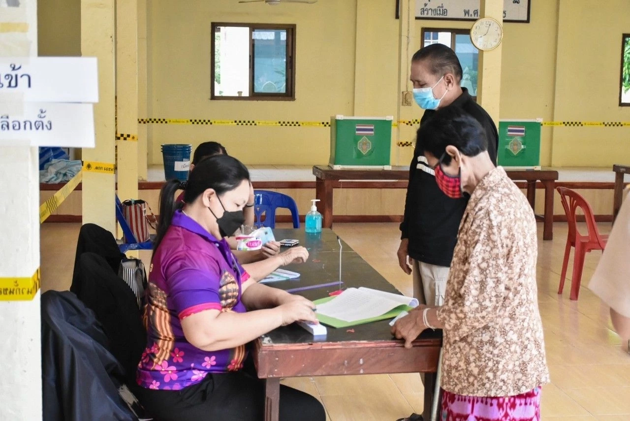 บรรยากาศเลือกตั้งนายกอบจ.ร้อยเอ็ด เมื่อวันที่ 25 ก.ย.65