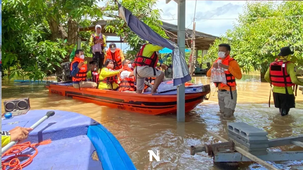ปภ.เร่งช่วยเหลือน้ำท่วม 6 จังหวัด และ กทม. เดือนร้อน 1.48 แสนครัวเรือน