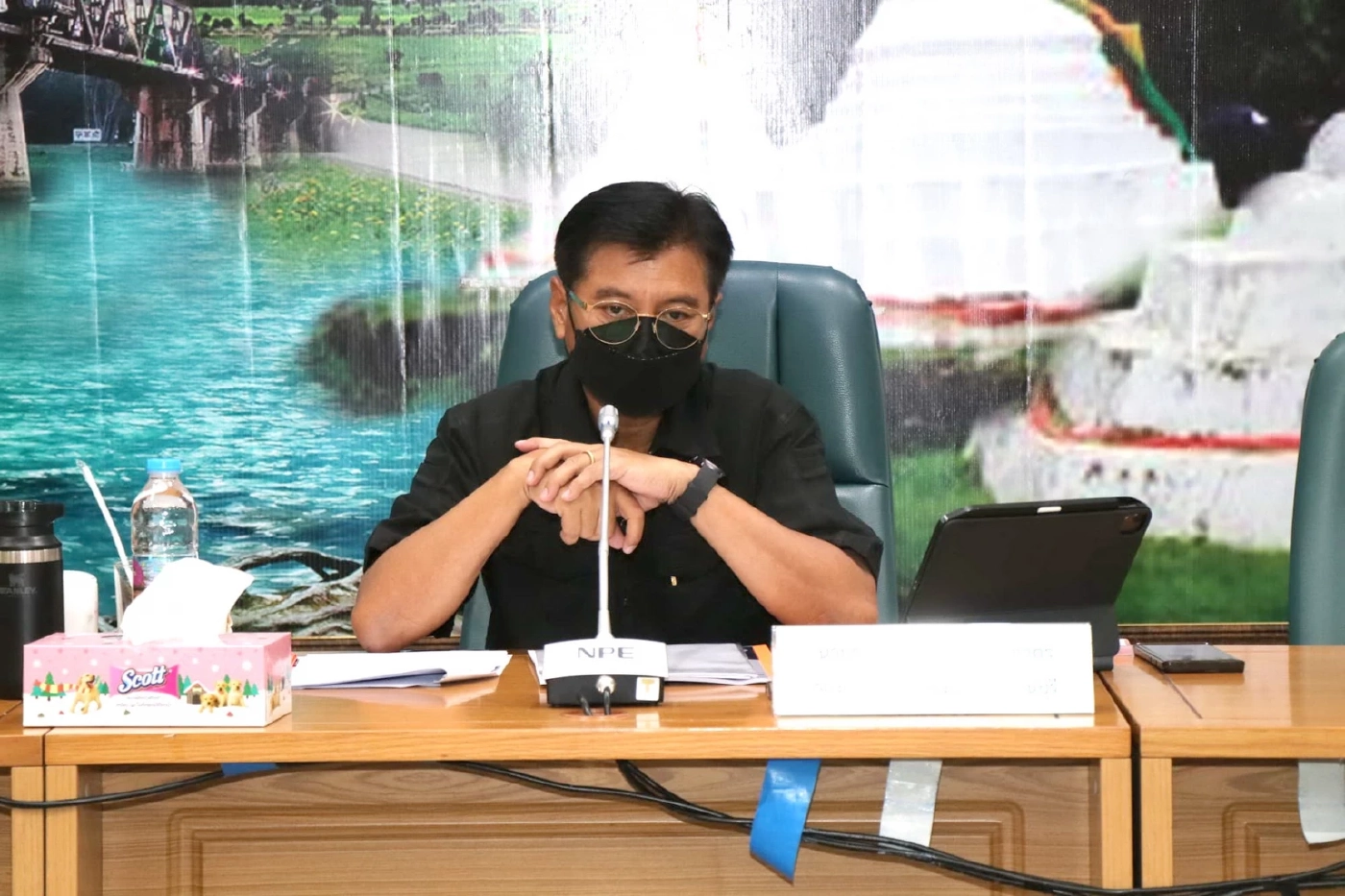 นายกองเอกพงศธร สิริสาคร รองผู้ว่าราชการจังหวัดกาญจนบุรี