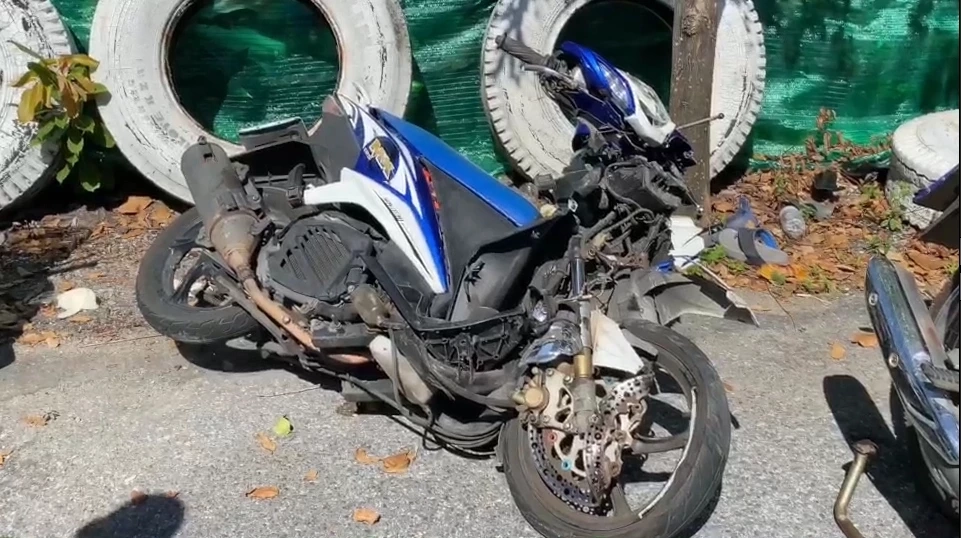 นายสนามยิงปืน เผย นาทีชีวิต ช่วยนร.ขี่จยย.ชนปาเจโร่เลี้ยวตัดหน้า ดับ