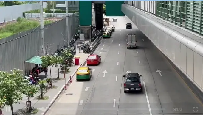 บริเวณจุดที่เกิดเหตุ