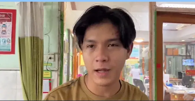 นายอัฑฒ์ จันทโกศล ลูกชายวิศวกรที่เสียชีวิตในอุบัติเหตุ