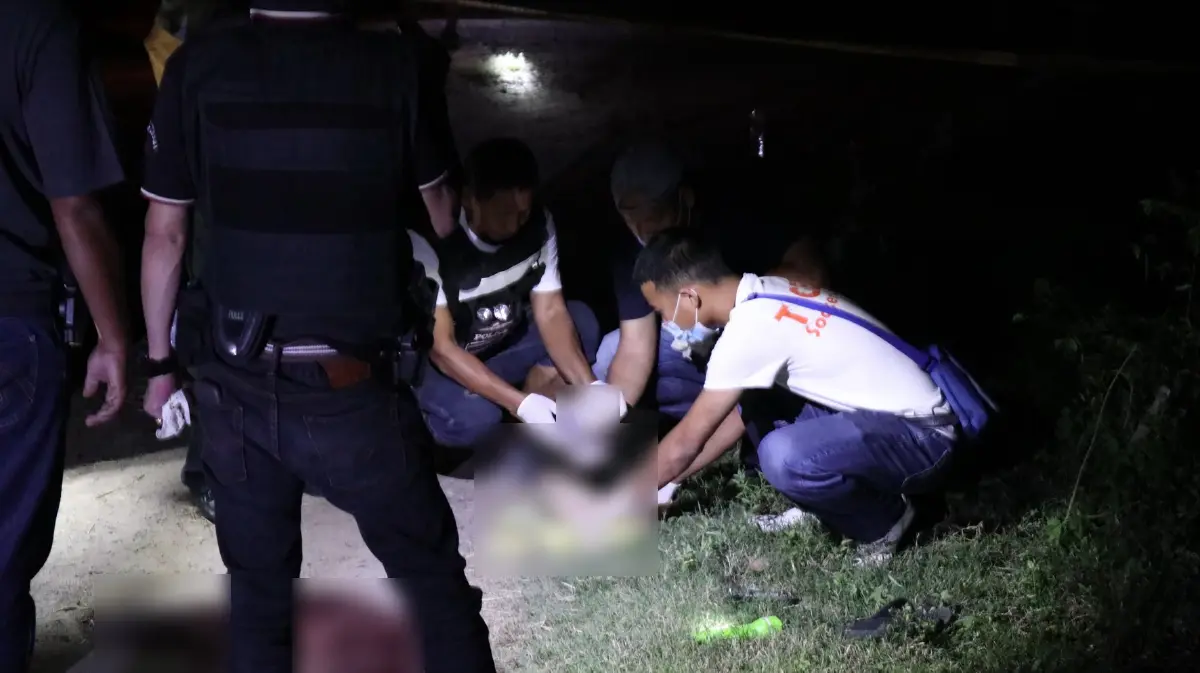 วิสามัญฯ "แดง ห้วยกรด" พ่อค้ายาเสพติดรายสำคัญ ในอ.พนมทวน จ.กาญจนบุรี