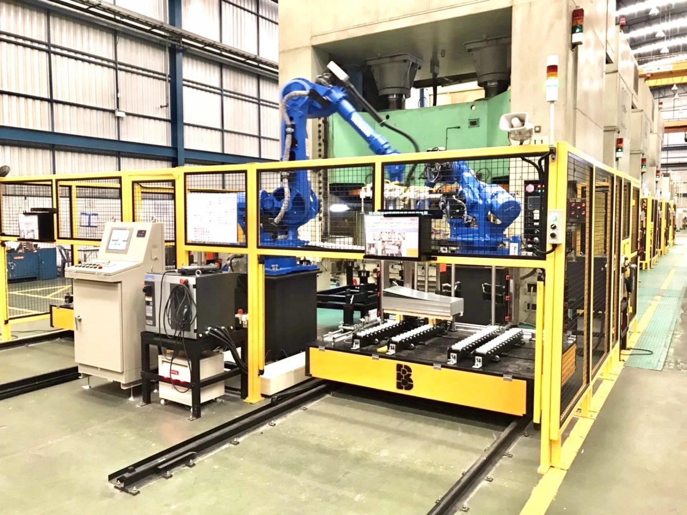 การนำหุ่นยนต์มาใช้ในการผลิตชิ้นส่วน