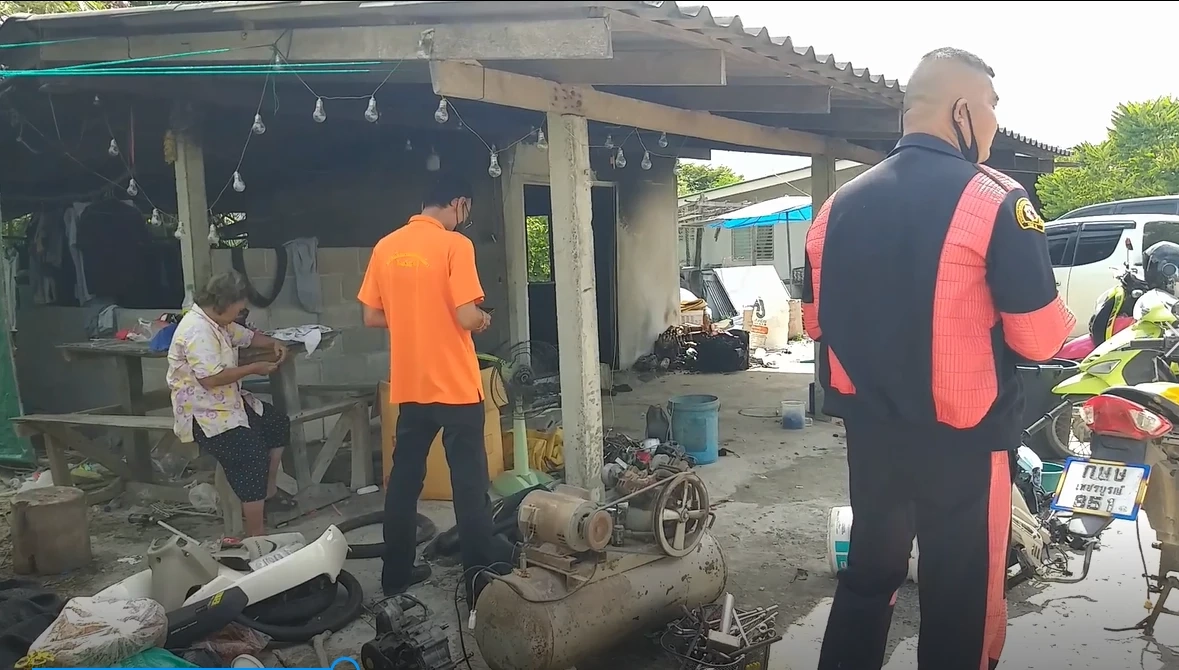 ผัวขี้ยา ทะเลาะแม่ยาย ง้อเมียไม่สำเร็จ จุดไฟเผาบ้านวอดทั้งหลัง