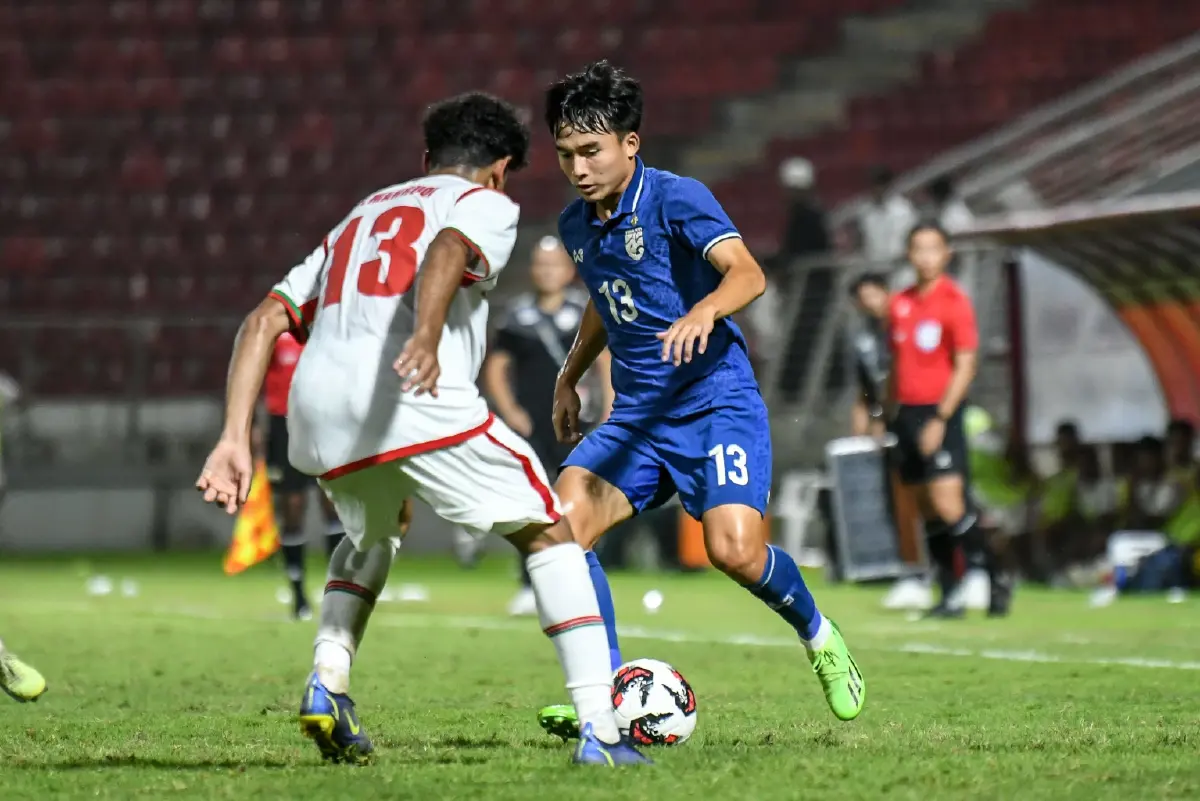 ไทย U20 พ่ายโอมาน 0-1 "ซัลบา" ยันขอลุ้นเข้ารอบถึงนาทีสุดท้าย