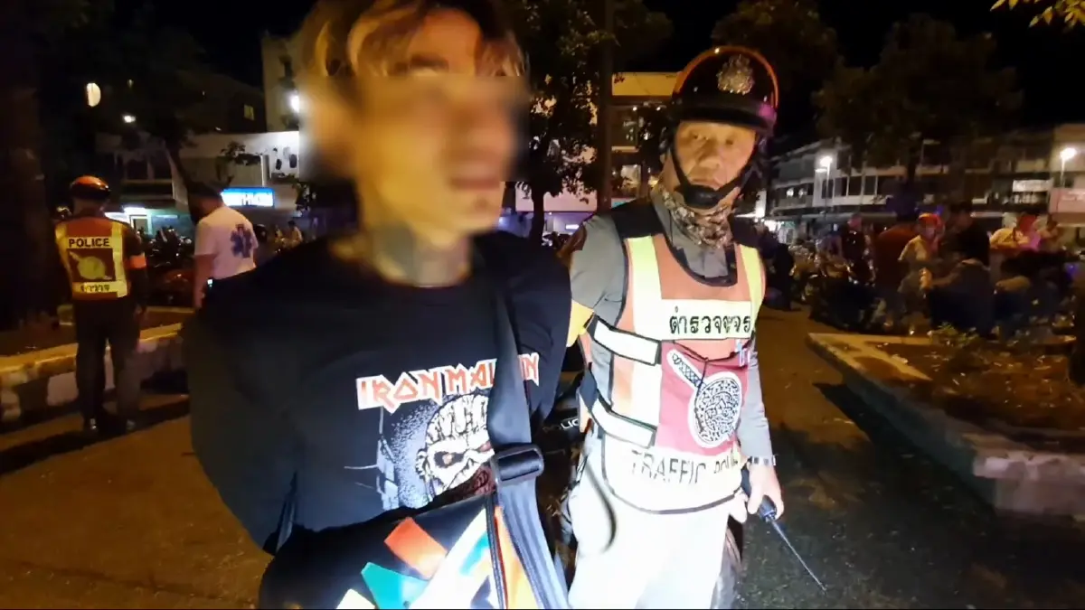 รวบชายวัยรุ่นชาวไทใหญ่ พร้อมอาวุธมีด