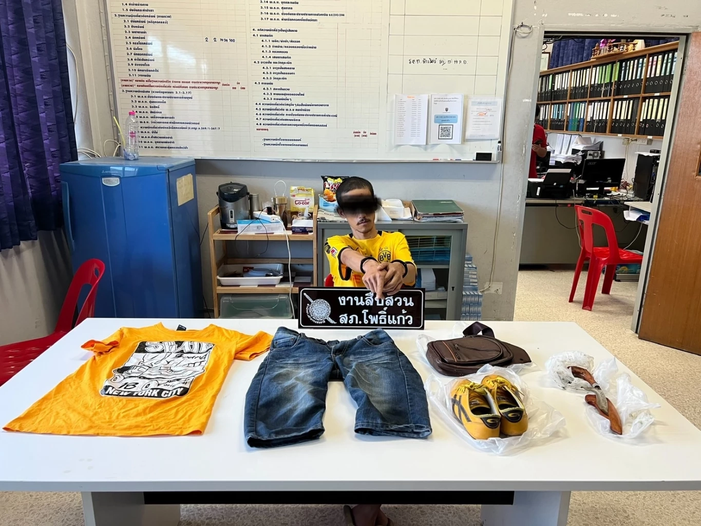 รวบแล้ว มือมีดแทงหนุ่มเมียนมาร์ดับ ปมสังหารจากเหตุวิวาทบ้วนหมากโดนกัน