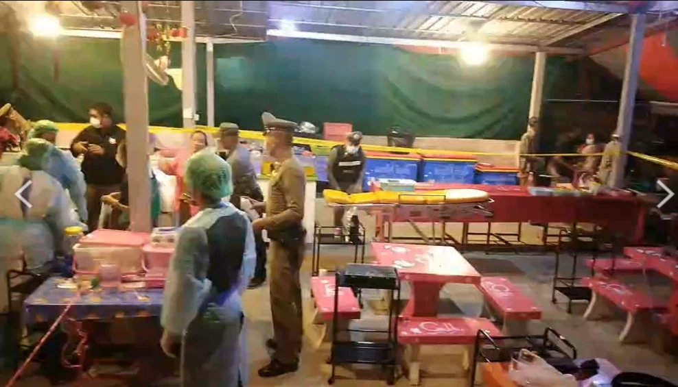 อดีตผัวเมาทะเลาะอดีตเมีย เจ้าของร้านหมูกระทะ ก่อนรัวยิงเสียชีวิตคาร้าน