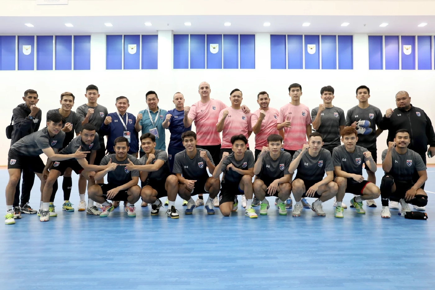 ฟุตซอลไทยซ้อมเข้มก่อนดวลอิรักศึกชิงแชมป์เอเชียนัดแรก