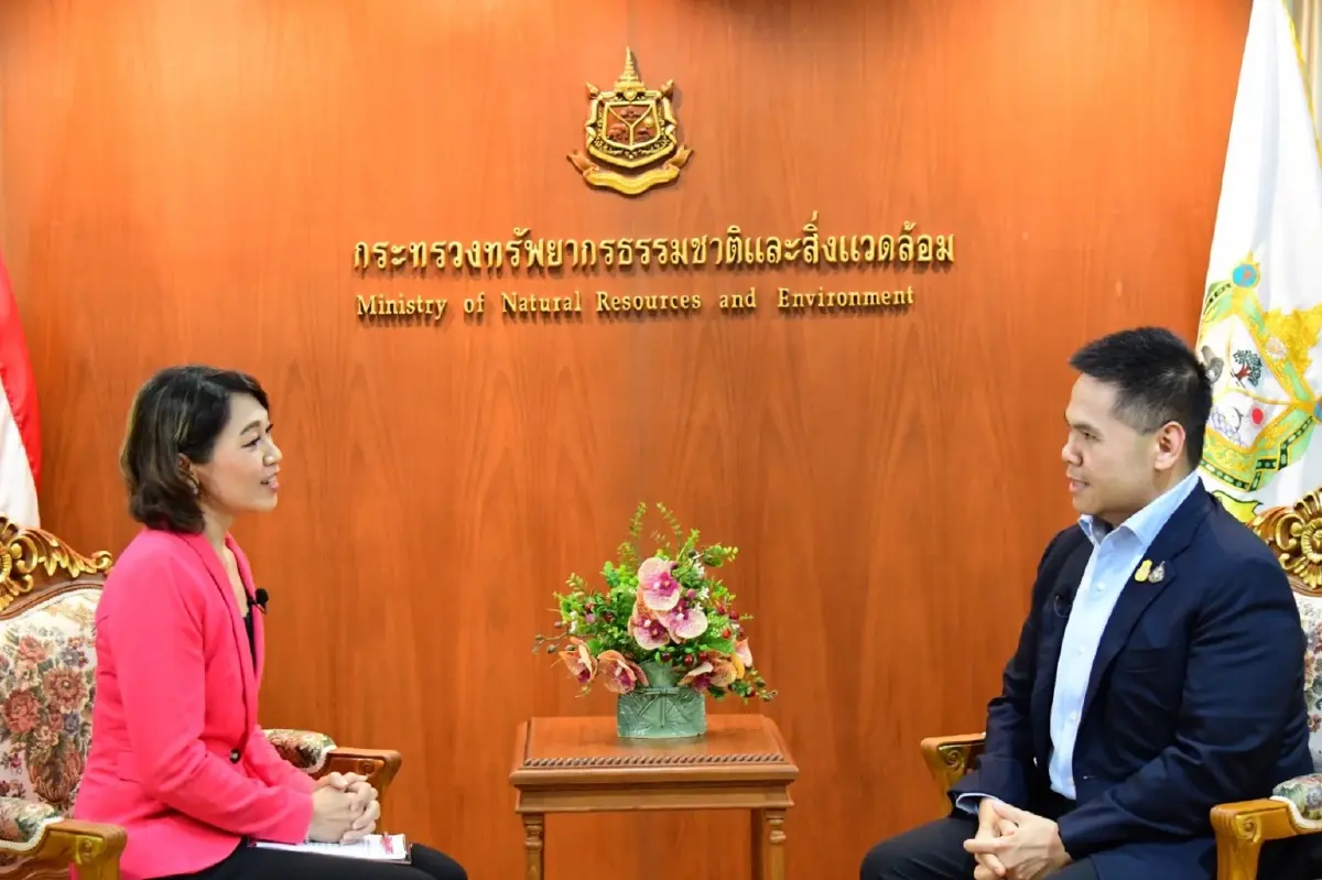 “วราวุธ” ให้สัมภาษณ์ Newsline เผยผลการประชุมรัฐมนตรีเอเปคป่าไม้ ครั้งที่ 5