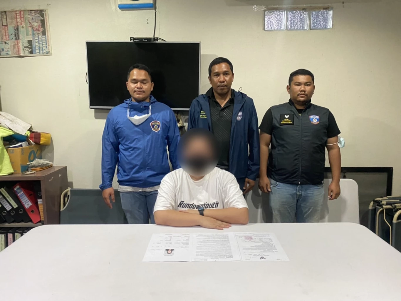 รวบ “แป้ง วังสมบูรณ์” สาวใหญ่แก๊งคอลเซ็นเตอร์ หลังแอบกลับไทย