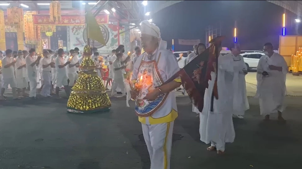 สมุทรสงคราม สิ้นสุดเทศกาลถือศีลกินเจ อลังการ