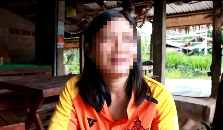 นางวรัญญาฯ แม่ของนายโอม 