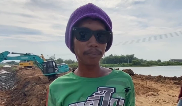 ายชลนวี บุญสีรำ พนักงานกรมชลประทาน คนที่ลงไปช่วยคนเจ็บ