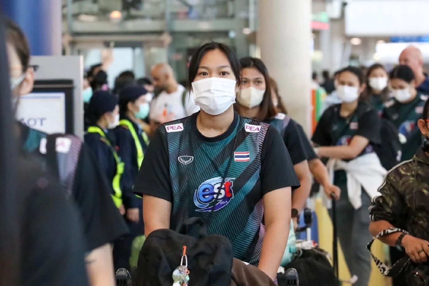 ลูกยางสาวไทยเดินทางถึงบ้านเกิด นายกฯส.วอลเลย์ฯชื่นชมทำได้เกินเป้าทุกรายการ