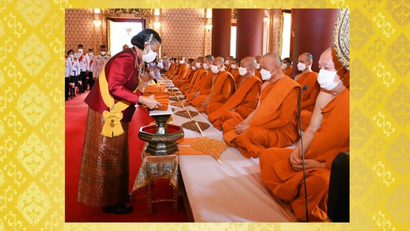 โปรดเกล้าฯ กรมสมเด็จพระเทพฯ ถวายผ้าพระกฐิน วัดเทพศิรินทราวาสและวัดราชโอรสาราม