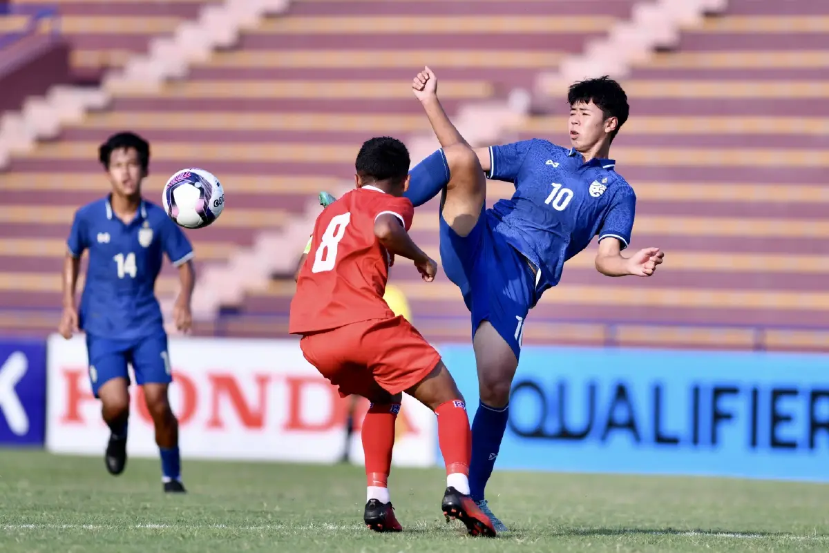 "ไทย U17" ถล่ม เนปาล 3-0 ประเดิมคัดเอเชีย