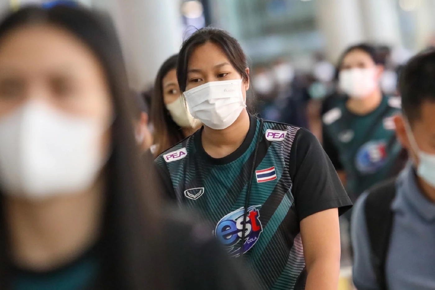 ลูกยางสาวไทยเดินทางถึงบ้านเกิด นายกฯส.วอลเลย์ฯชื่นชมทำได้เกินเป้าทุกรายการ